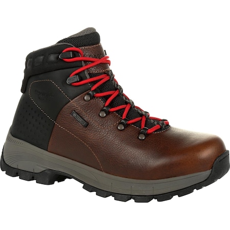 Georgia Boot Eagle Trail, Men's 6 in Alloy Toe Hiker Work Boot, Brown, 13, M, GB00397 GB00397